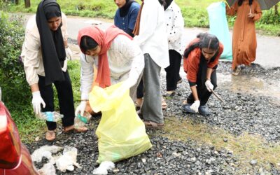 Bamboo Village Community Conducts Thrikkaipetta Clean Drive